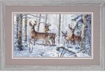 Gold Collection Woodland Winter Counted Cross Stitch Kit (image for) Gold Collection Woodland Winter Counted Cross Stitch Kit